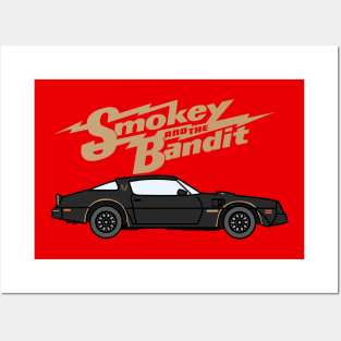 Smokey and the Bandit Car Posters and Art